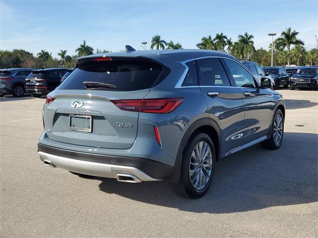 new 2025 INFINITI QX50 car, priced at $49,965