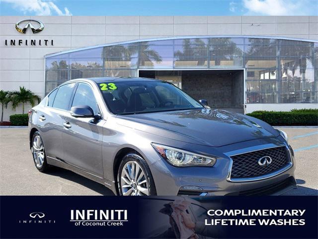 used 2023 INFINITI Q50 car, priced at $29,681