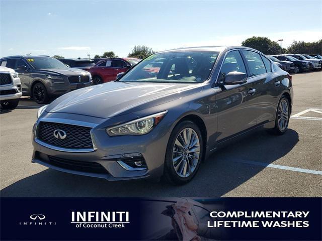 used 2023 INFINITI Q50 car, priced at $28,994