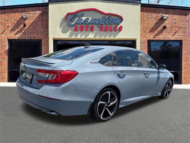 used 2022 Honda Accord Hybrid car, priced at $24,211