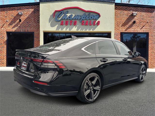 used 2023 Honda Accord Hybrid car, priced at $31,999