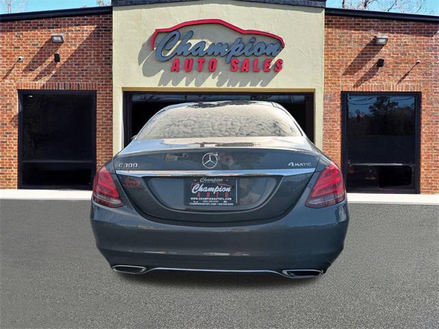 used 2015 Mercedes-Benz C-Class car, priced at $18,996