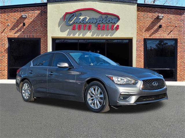 used 2018 INFINITI Q50 car, priced at $17,599