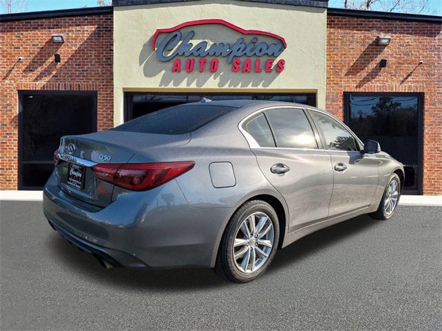 used 2018 INFINITI Q50 car, priced at $17,599