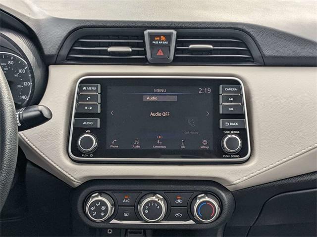 used 2021 Nissan Versa car, priced at $14,727