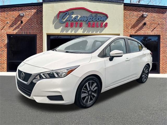 used 2021 Nissan Versa car, priced at $14,727