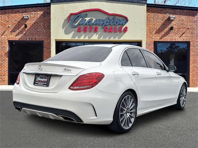 used 2018 Mercedes-Benz C-Class car, priced at $20,541