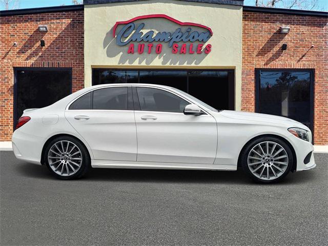 used 2018 Mercedes-Benz C-Class car, priced at $20,541
