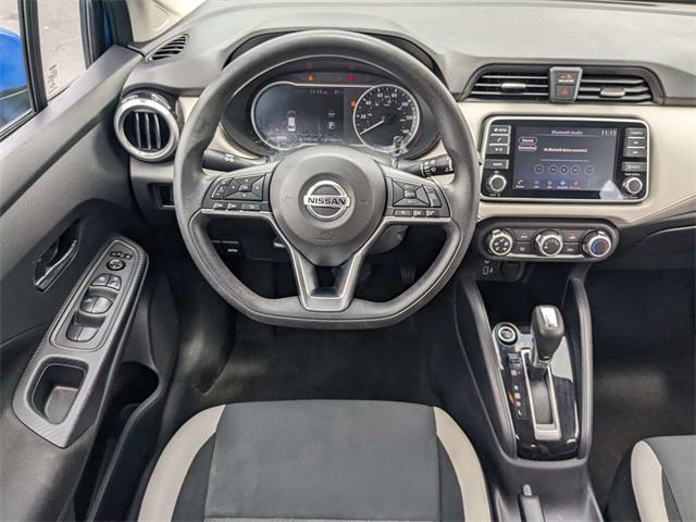 used 2021 Nissan Versa car, priced at $17,599