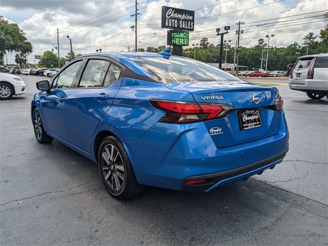 used 2021 Nissan Versa car, priced at $17,599