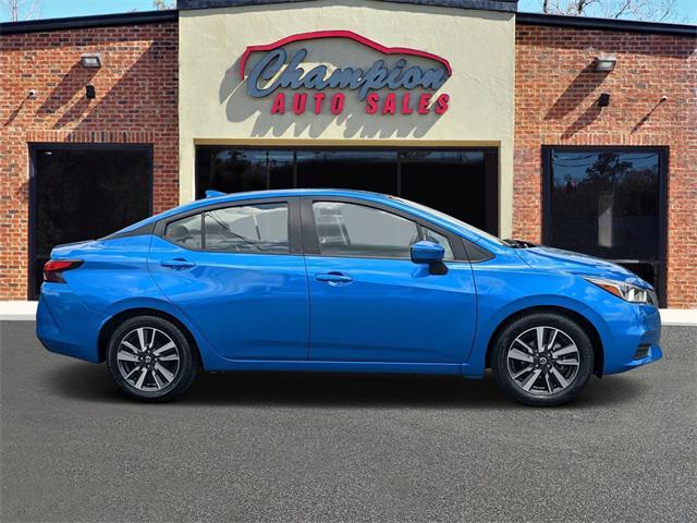 used 2021 Nissan Versa car, priced at $17,599