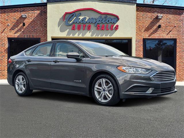 used 2018 Ford Fusion Hybrid car, priced at $15,999
