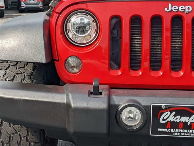 used 2017 Jeep Wrangler Unlimited car, priced at $23,648