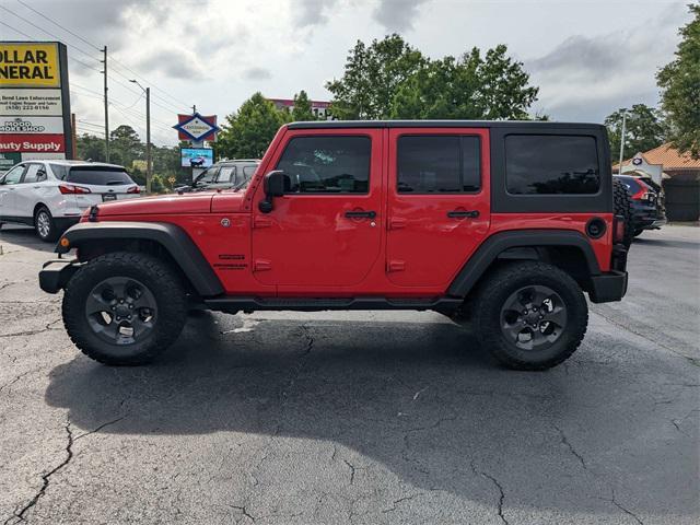 used 2017 Jeep Wrangler Unlimited car, priced at $23,648