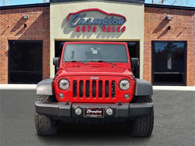 used 2017 Jeep Wrangler Unlimited car, priced at $23,648