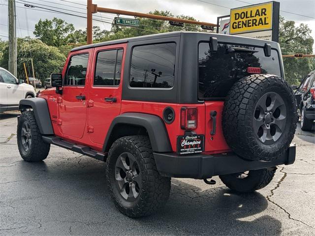 used 2017 Jeep Wrangler Unlimited car, priced at $23,648