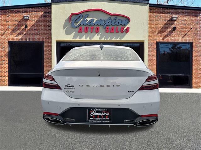 used 2022 Genesis G70 car, priced at $27,631