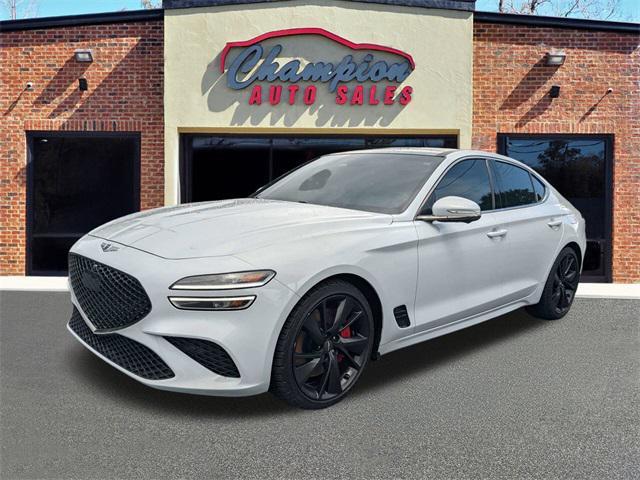 used 2022 Genesis G70 car, priced at $27,631