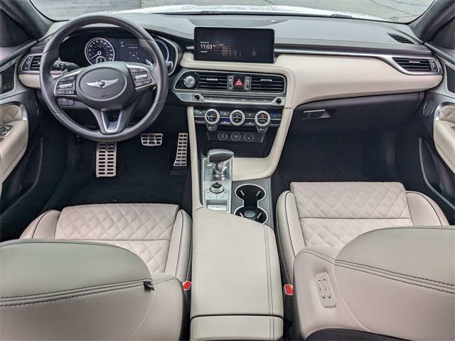 used 2022 Genesis G70 car, priced at $27,631