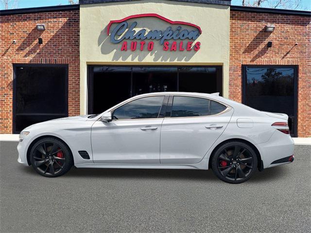 used 2022 Genesis G70 car, priced at $27,631