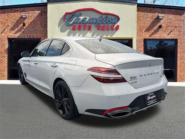 used 2022 Genesis G70 car, priced at $27,631