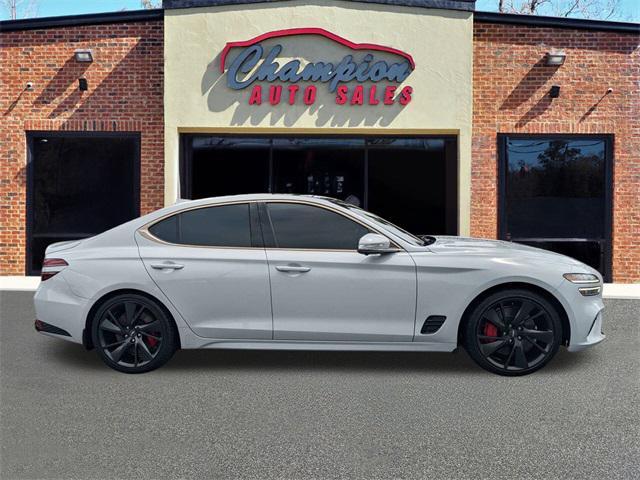 used 2022 Genesis G70 car, priced at $27,631