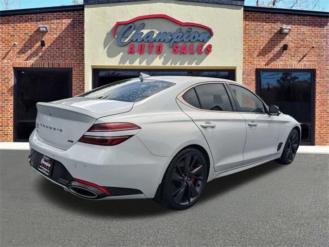 used 2022 Genesis G70 car, priced at $27,631