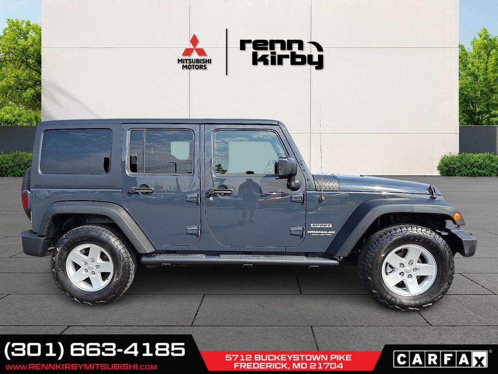 used 2017 Jeep Wrangler Unlimited car, priced at $15,327