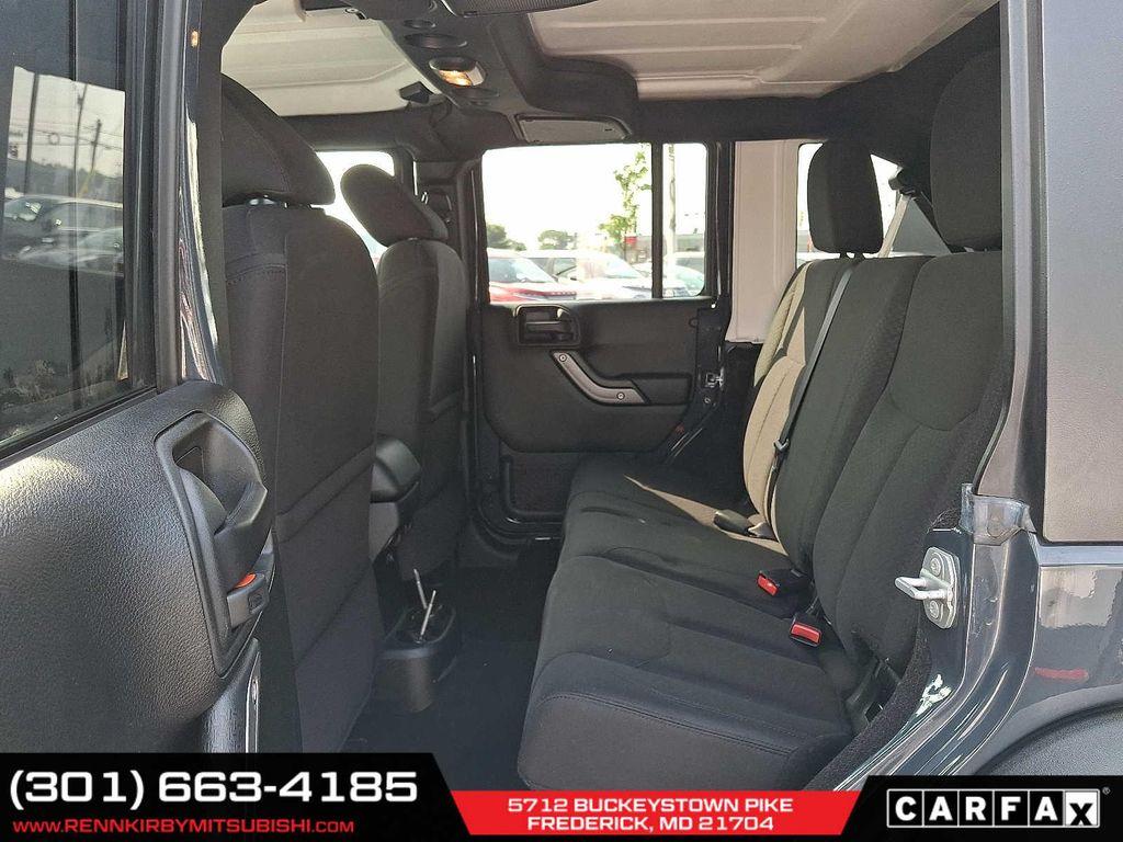 used 2017 Jeep Wrangler Unlimited car, priced at $15,327