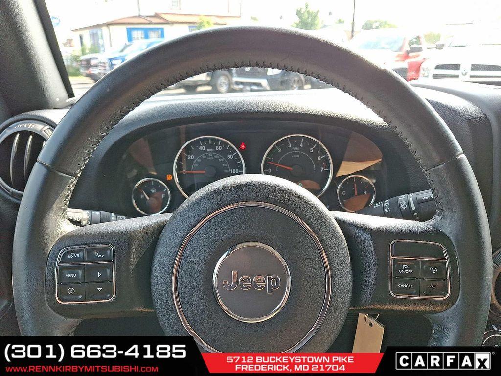 used 2017 Jeep Wrangler Unlimited car, priced at $15,327