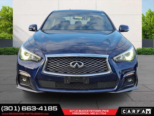 used 2021 INFINITI Q50 car, priced at $27,343