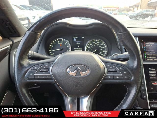 used 2021 INFINITI Q50 car, priced at $27,343