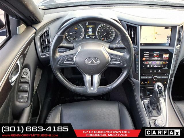 used 2021 INFINITI Q50 car, priced at $27,343