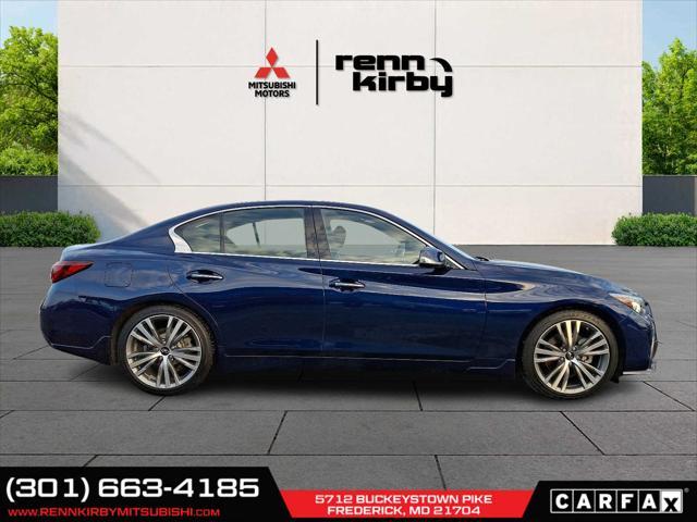 used 2021 INFINITI Q50 car, priced at $27,343