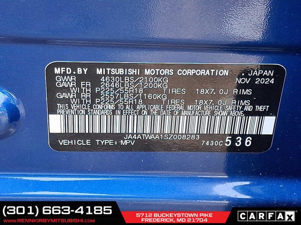 new 2025 Mitsubishi Eclipse Cross car, priced at $27,245