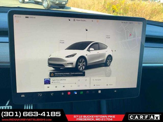 used 2022 Tesla Model Y car, priced at $31,785