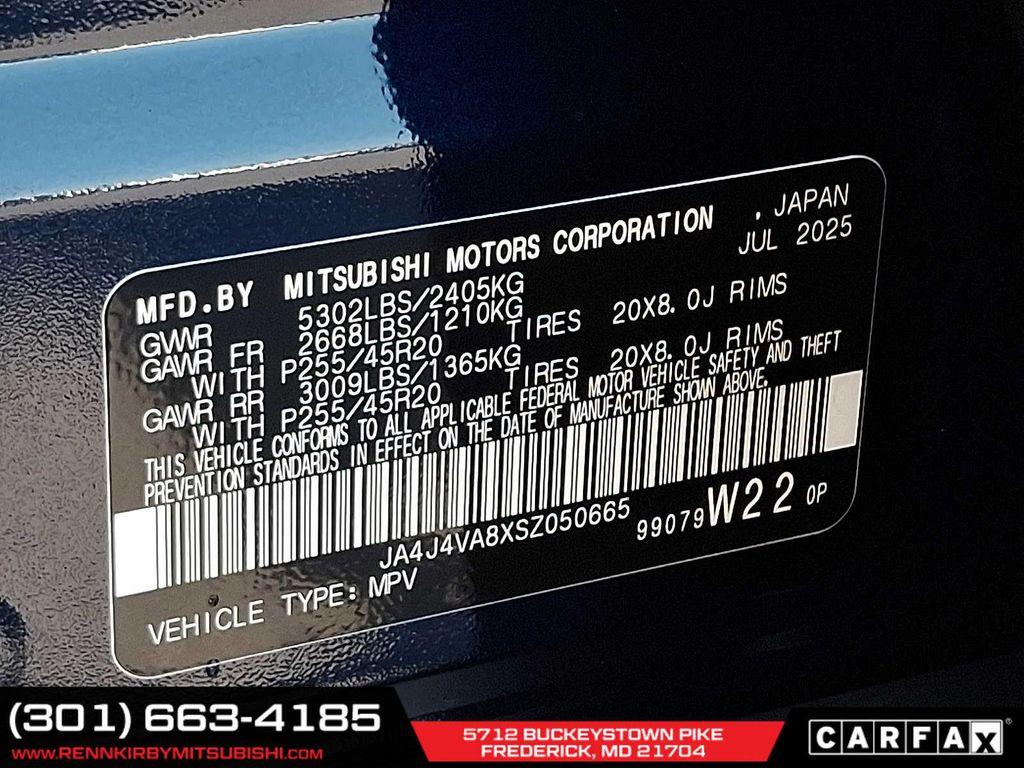 new 2025 Mitsubishi Outlander car, priced at $31,550