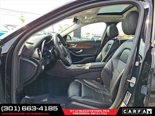 used 2019 Mercedes-Benz C-Class car, priced at $18,485