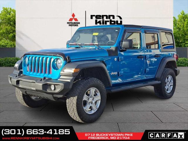 used 2019 Jeep Wrangler Unlimited car, priced at $23,985