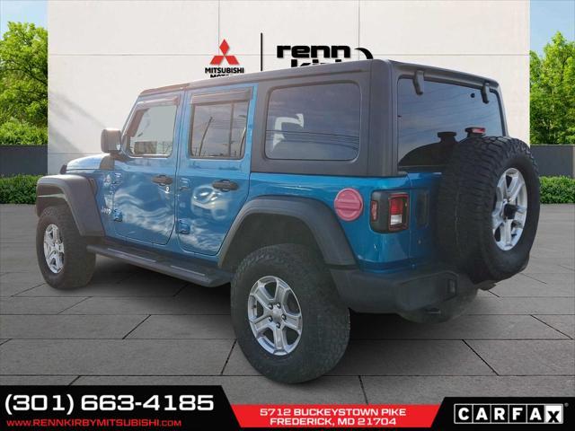 used 2019 Jeep Wrangler Unlimited car, priced at $23,985