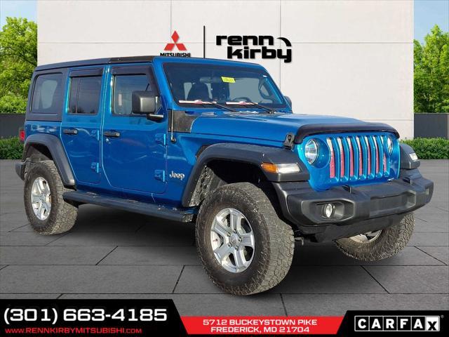 used 2019 Jeep Wrangler Unlimited car, priced at $23,985