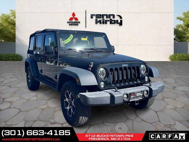 used 2018 Jeep Wrangler JK Unlimited car, priced at $19,445