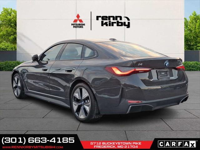 used 2023 BMW i4 Gran Coupe car, priced at $34,446