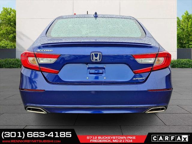 used 2020 Honda Accord car, priced at $22,485
