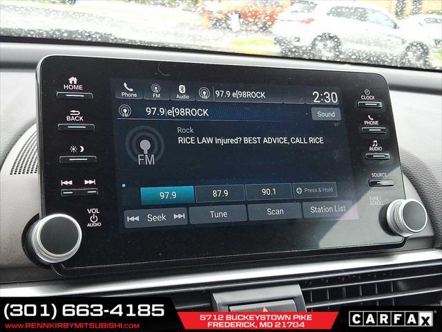 used 2020 Honda Accord car, priced at $22,485