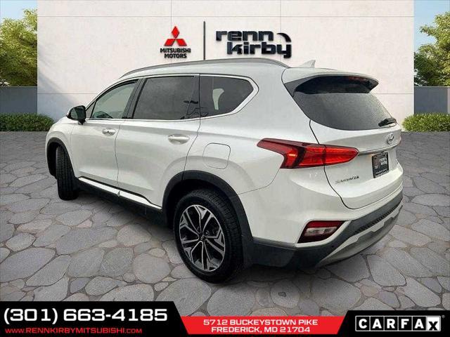 used 2020 Hyundai Santa Fe car, priced at $21,842