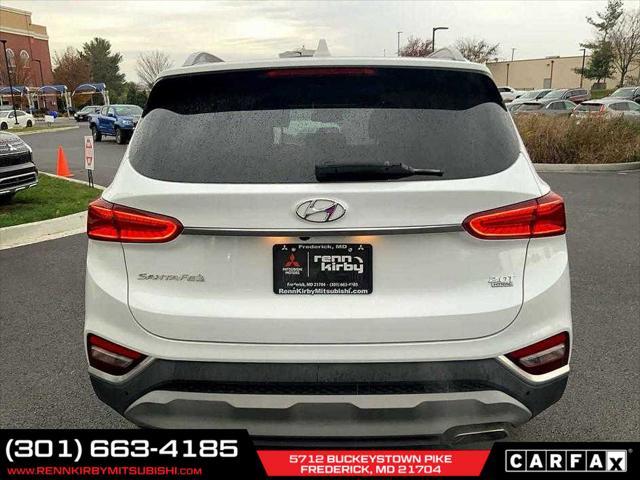 used 2020 Hyundai Santa Fe car, priced at $21,842