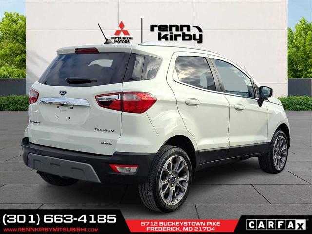 used 2020 Ford EcoSport car, priced at $16,854