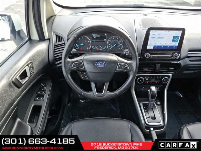 used 2020 Ford EcoSport car, priced at $16,854