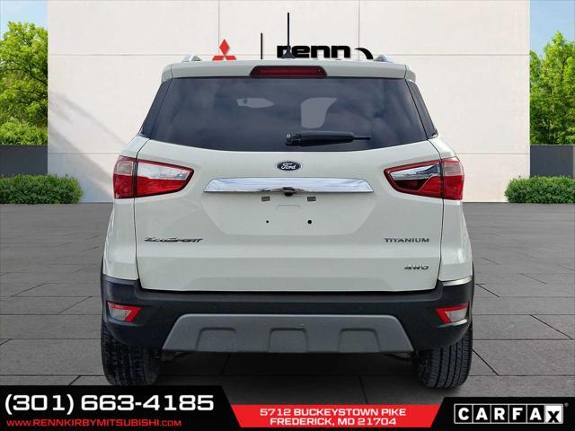 used 2020 Ford EcoSport car, priced at $16,854